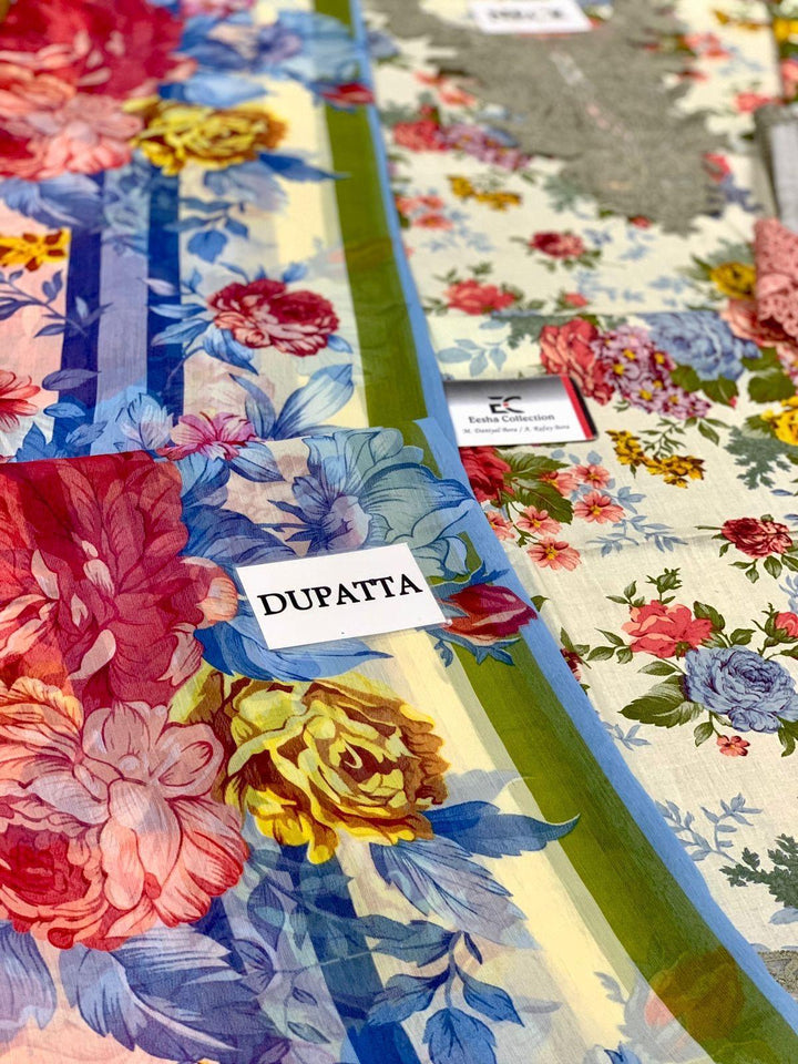 Maria B Lawn Suit-Aarasta