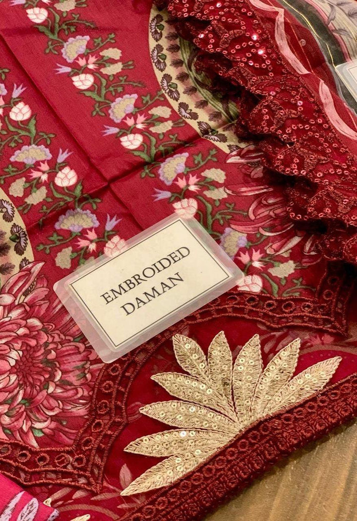 Maria B Lawn Suit-Aarasta