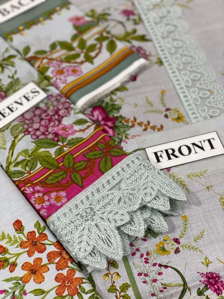 Maria B Lawn Suit-Aarasta