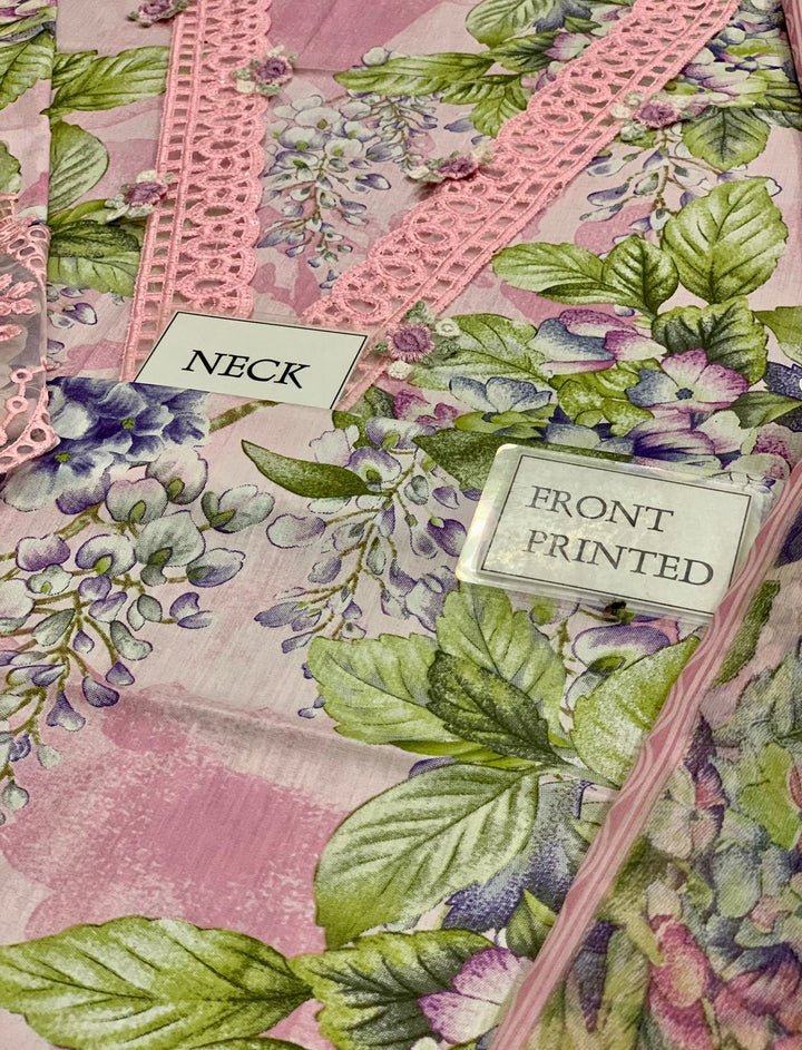 M Print Lawn Suit-Aarasta