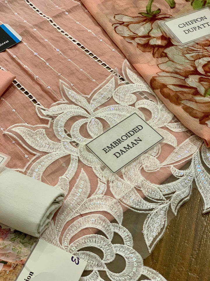 Maria B Lawn Suit-Aarasta