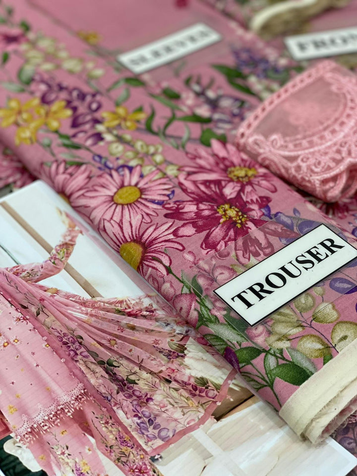 Maria B Lawn Suit-Aarasta