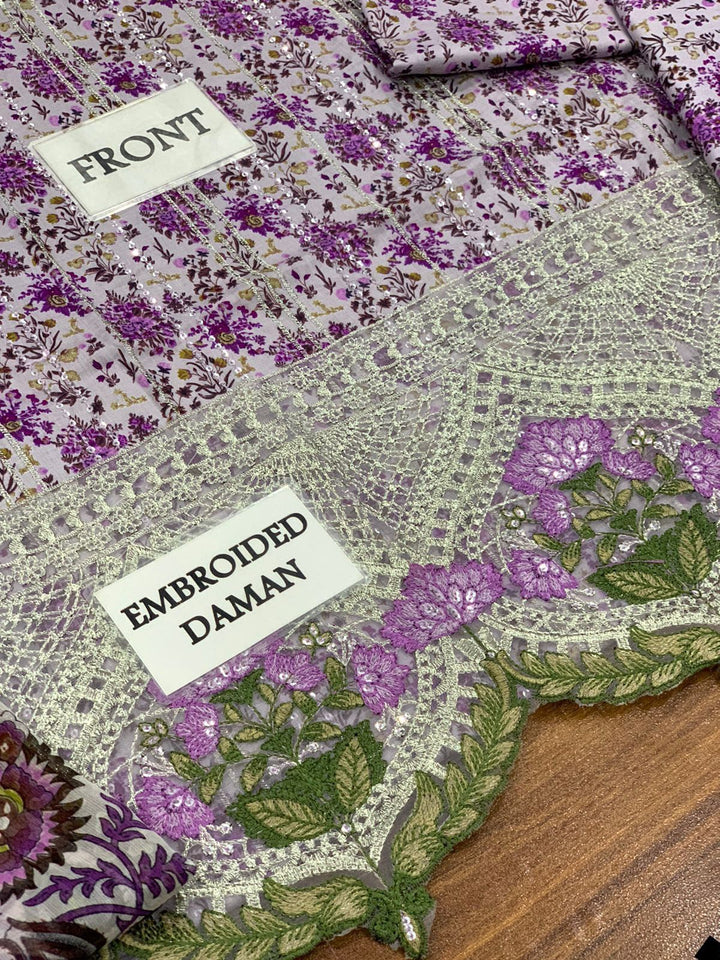 Maria B Lawn Suit-Aarasta