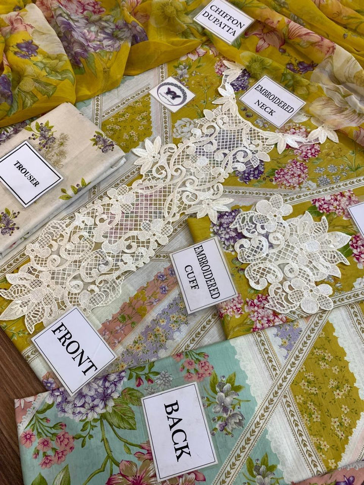 Maria B Lawn Suit-Aarasta