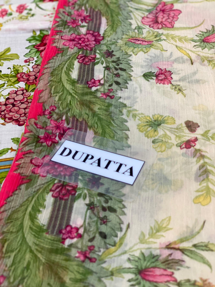 Maria B Lawn Suit-Aarasta