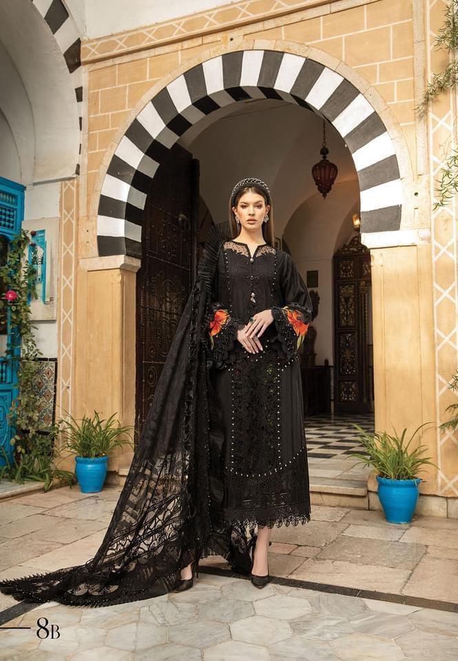 Maria B Lawn Suit-Aarasta