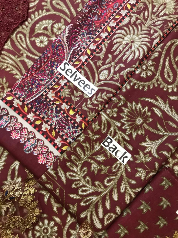 Maria B Lawn Suit-Aarasta