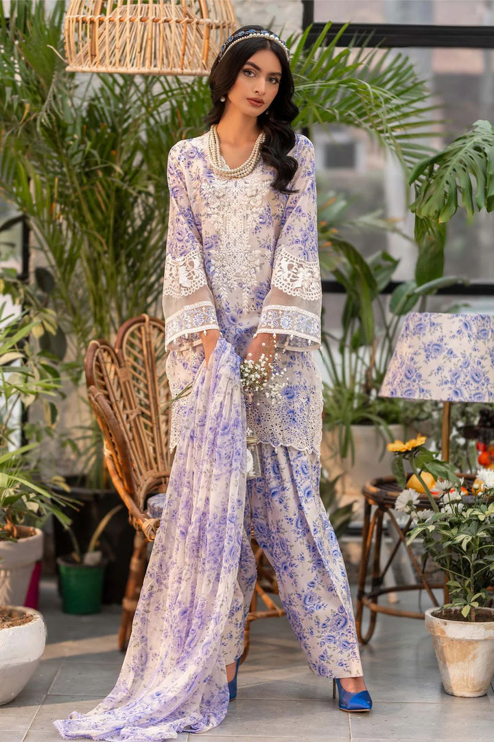 Maria B Lawn Suit-Aarasta