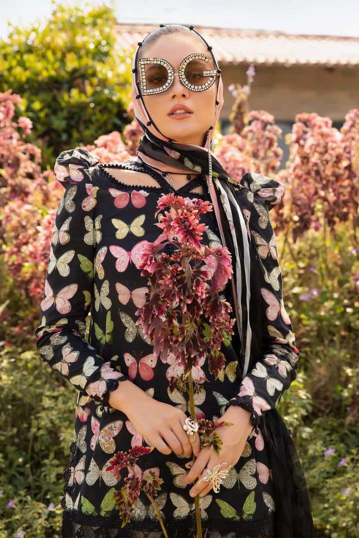 Maria B Lawn Suit-Aarasta