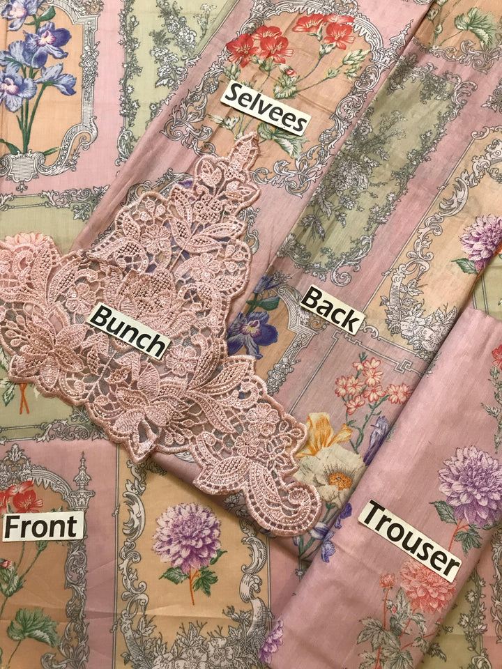 Maria B Lawn Suit-Aarasta