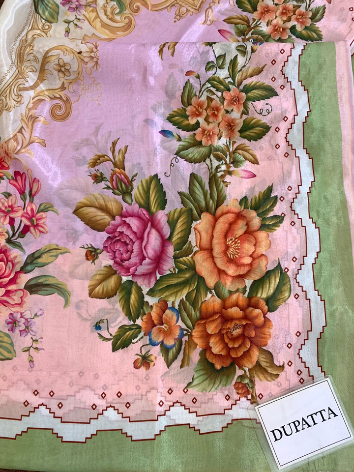 Maria B Lawn Suit-Aarasta