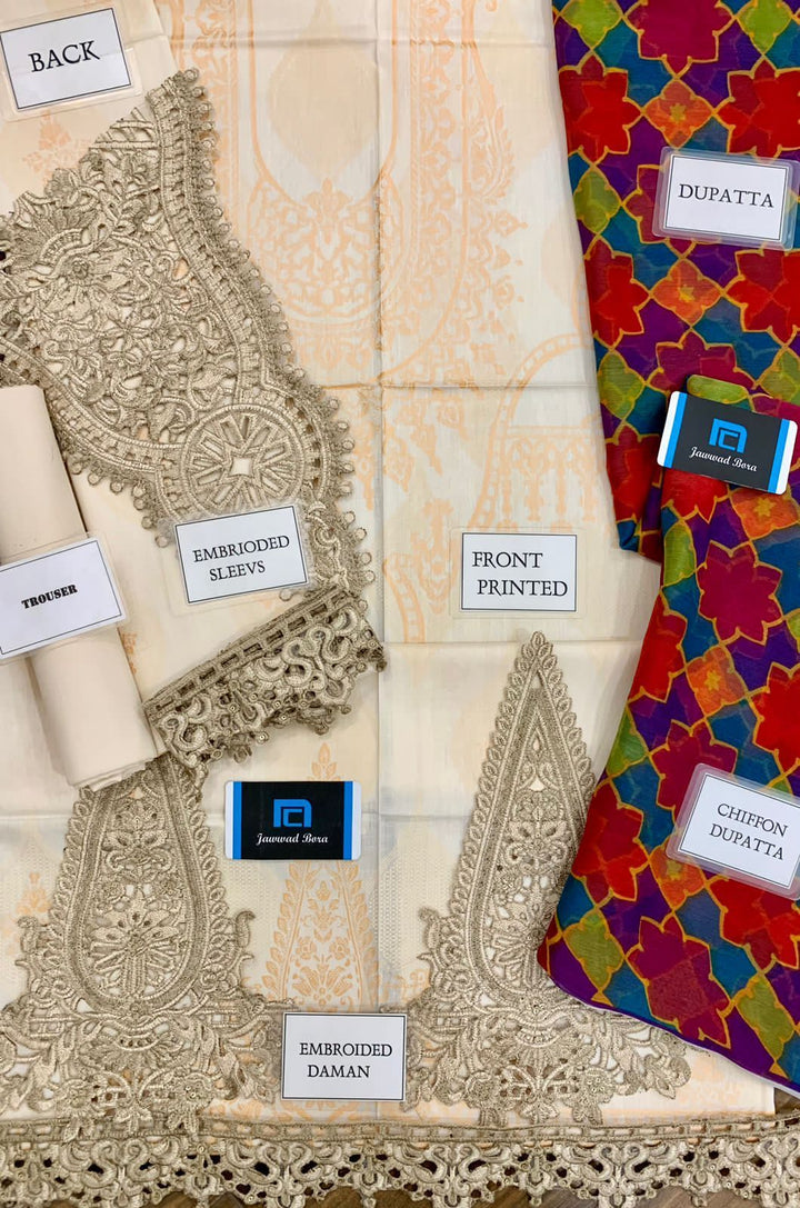 Maria B Lawn Suit-Aarasta