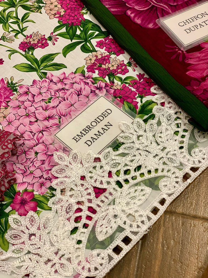 Maria B Lawn Suit-Aarasta