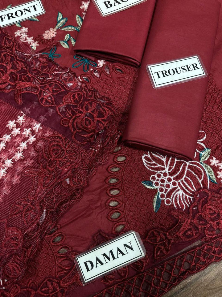 Maryam Hussain Lawn Suit-Aarasta