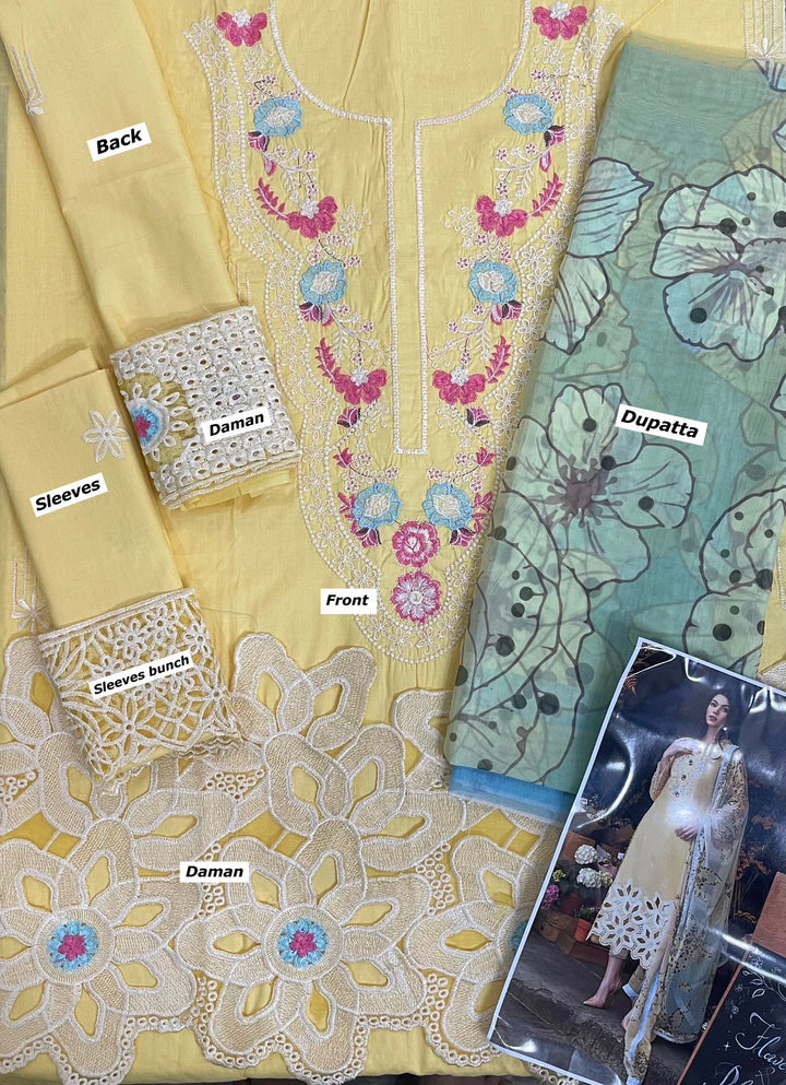 Mushq Lawn Suit-Aarasta