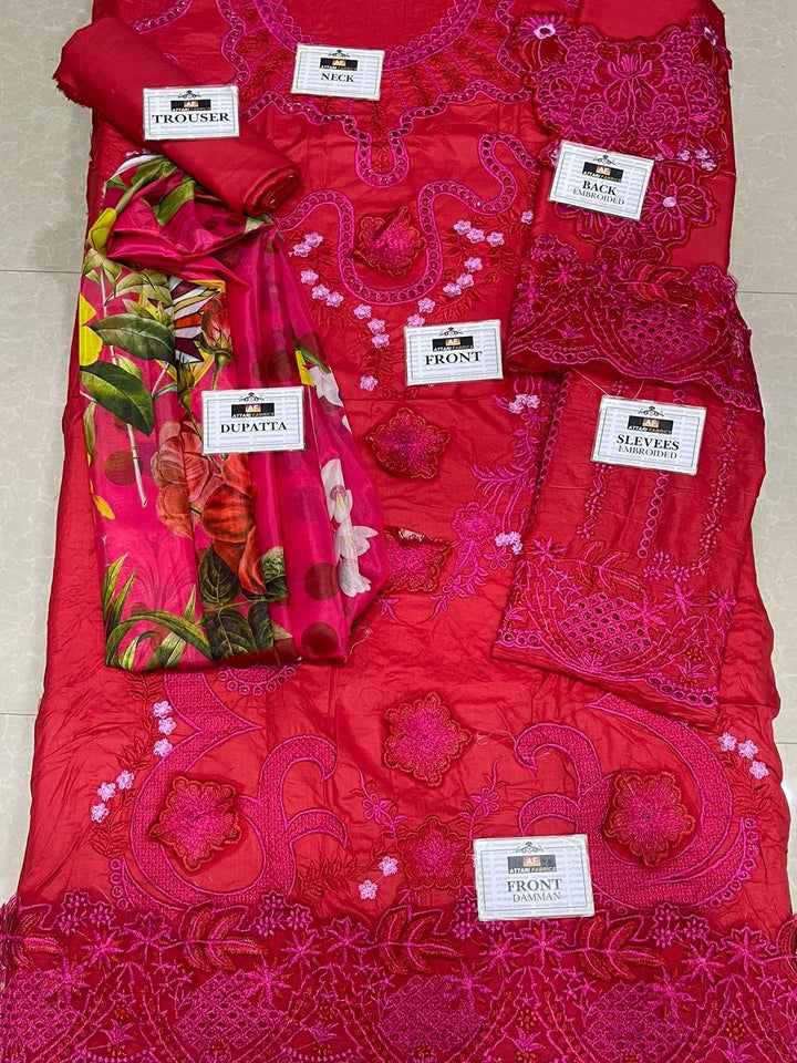 Mushq Lawn Suit-Aarasta