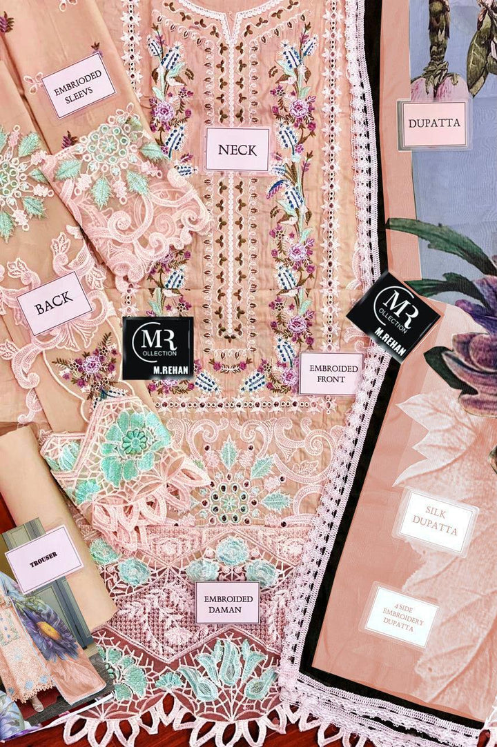 Mushq Lawn Suit-Aarasta