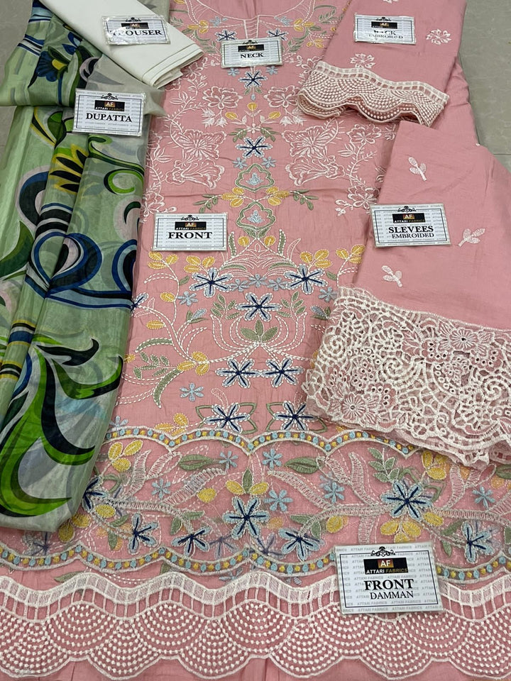 Mushq Lawn Suit-Aarasta