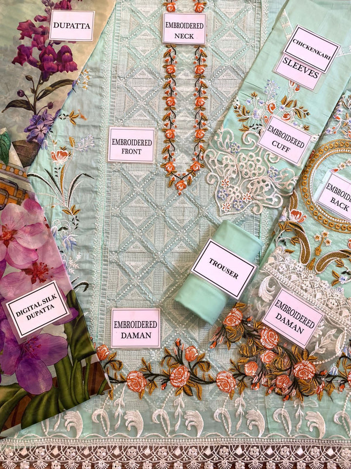 Mushq Lawn Suit-Aarasta