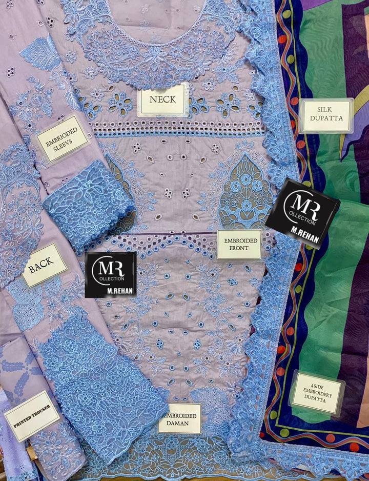 Mushq Lawn Suit-Aarasta