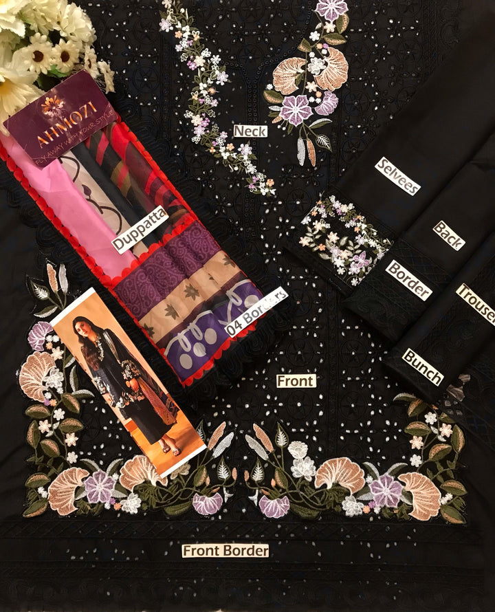 Mushq Lawn Suit-Aarasta