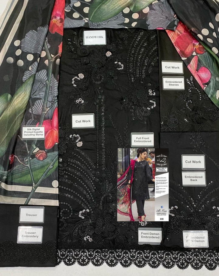 Mushq Lawn Suit-Aarasta