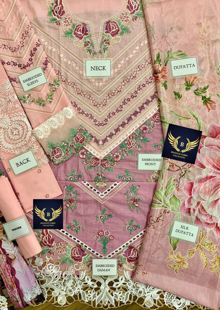 Mushq Lawn Suit-Aarasta