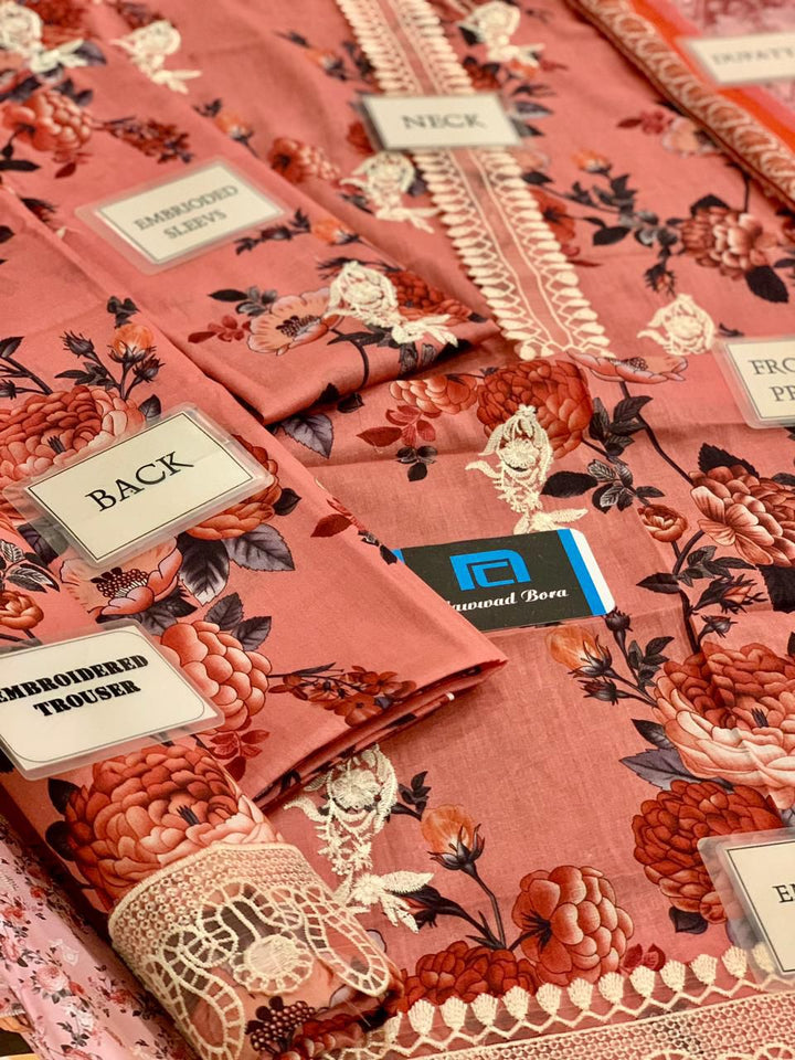 Mushq Lawn Suit-Aarasta