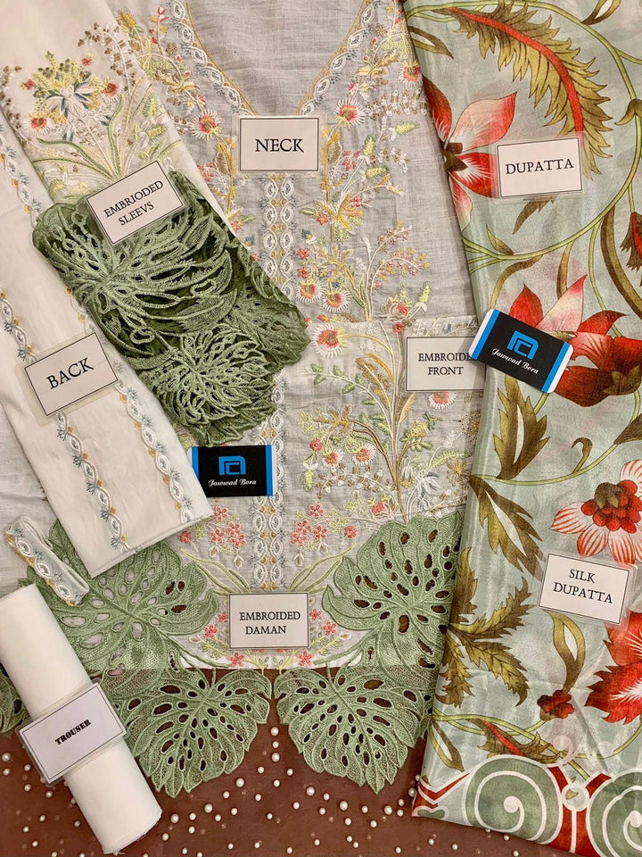 Mushq Lawn Suit-Aarasta