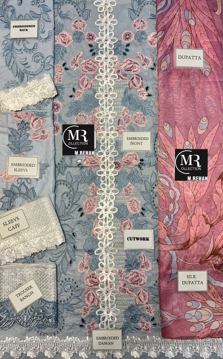 Mushq Lawn Suit-Aarasta