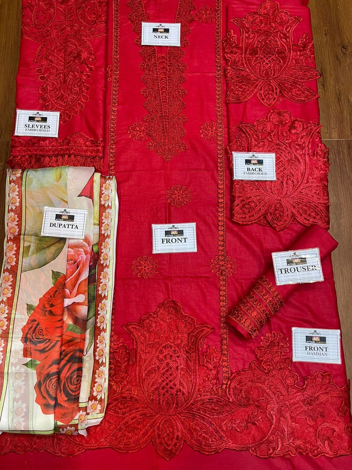 Mushq Lawn Suit-Aarasta