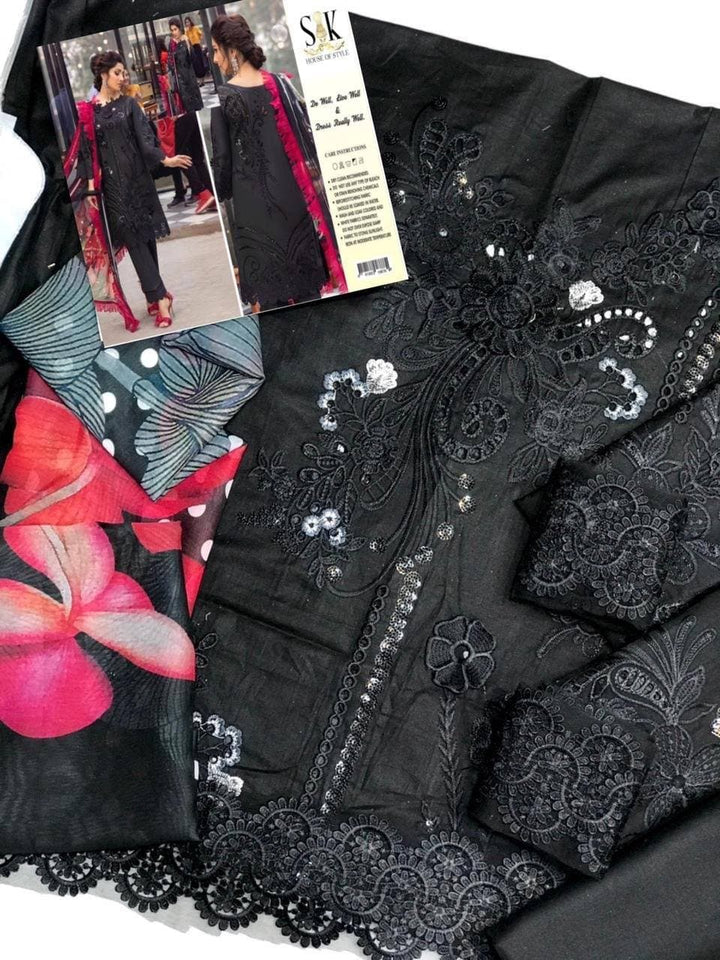 Mushq Lawn Suit-Aarasta