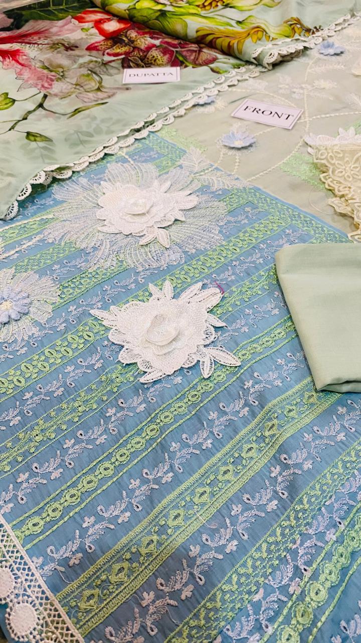 Mushq Lawn Suit-Aarasta