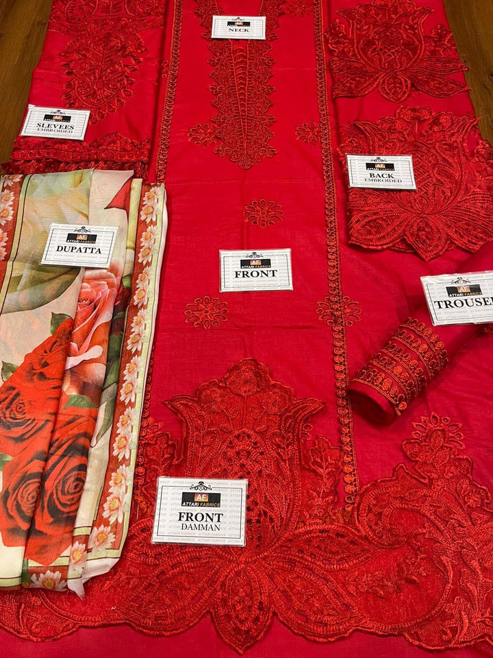 Mushq Lawn Suit-Aarasta