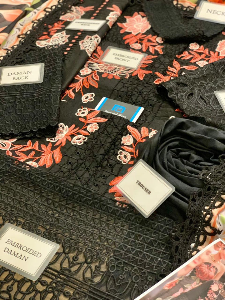 Mushq Lawn Suit-Aarasta