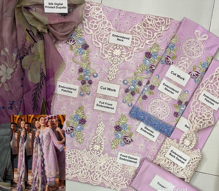 Mushq Lawn Suit-Aarasta