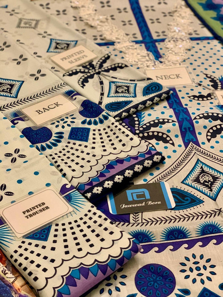 Mushq Lawn Suit-Aarasta