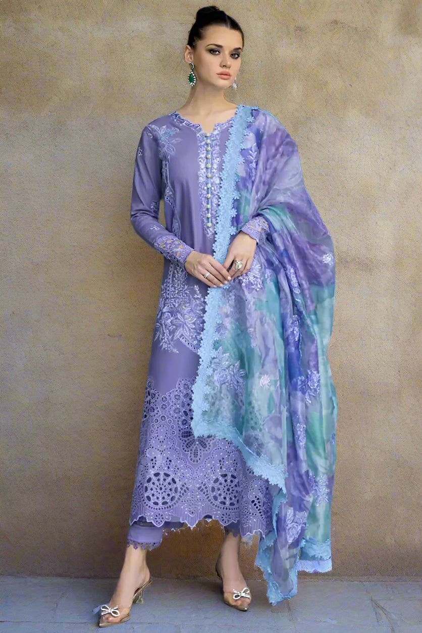 Mushq Lawn Suit-Aarasta