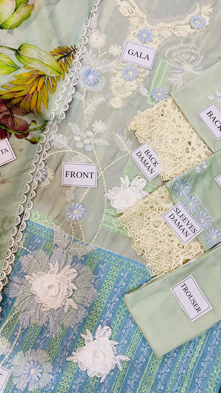 Mushq Lawn Suit-Aarasta