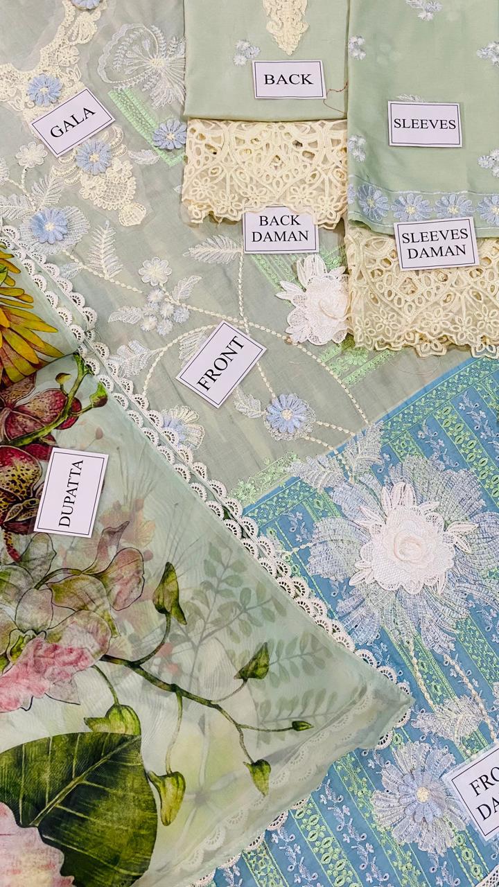 Mushq Lawn Suit-Aarasta