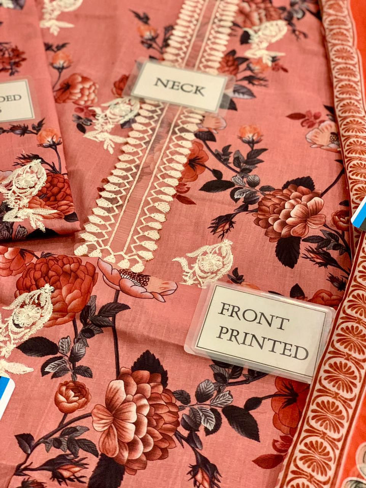 Mushq Lawn Suit-Aarasta