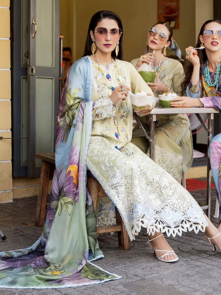 Mushq Lawn Suit-Aarasta
