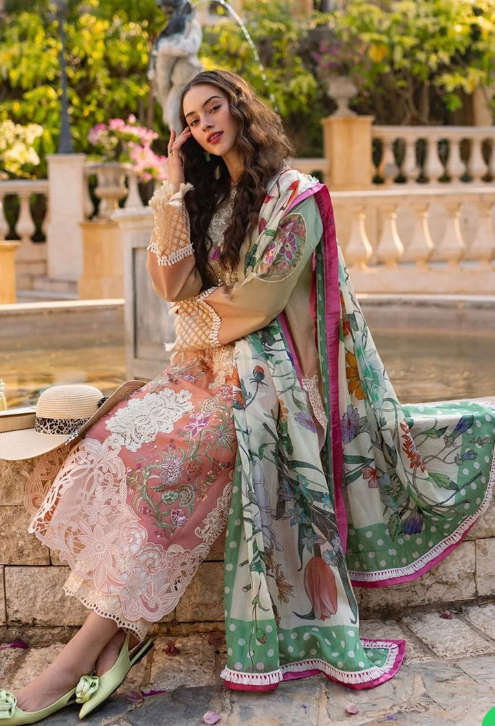 Mushq Lawn Suit-Aarasta
