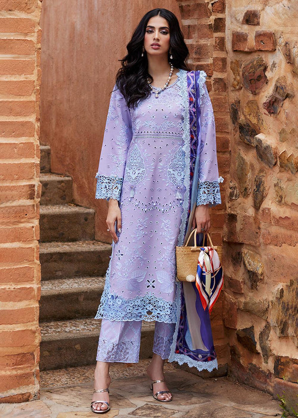 Mushq Lawn Suit-Lawn-Purple-Silk-Aarasta