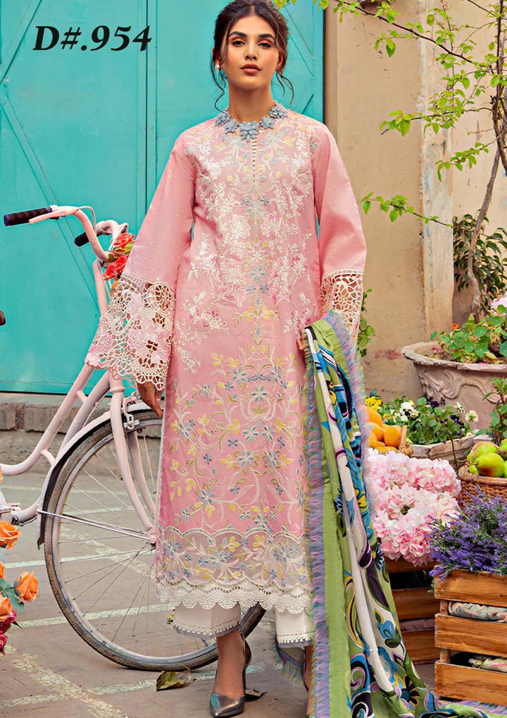 Mushq Lawn Suit-Pink-Lawn-Silk-Aarasta