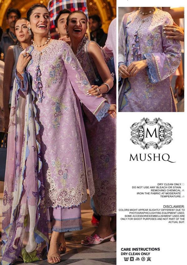 Mushq Lawn Suit-Purple-Lawn-Silk-Aarasta