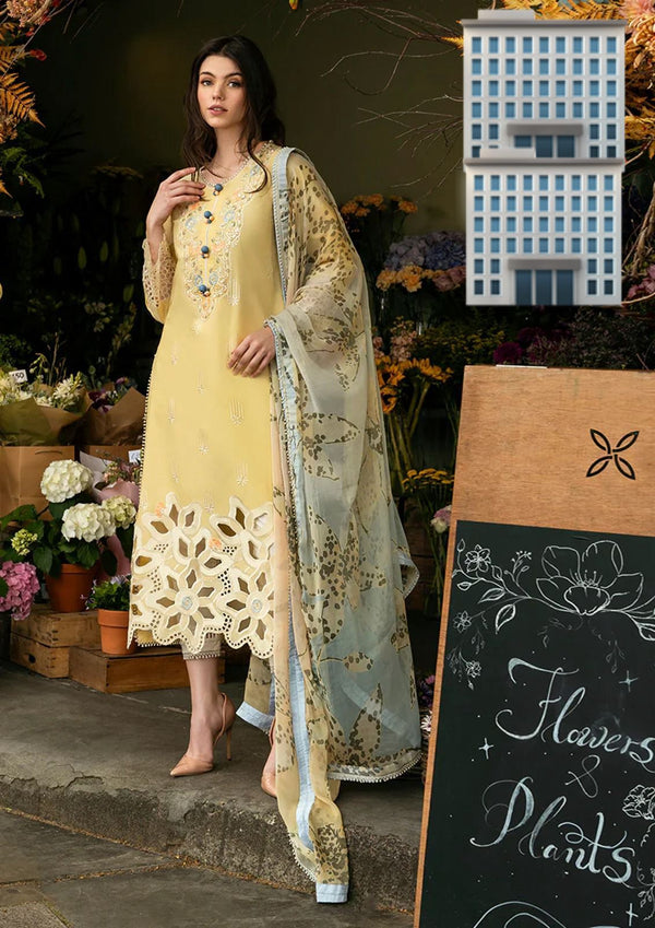 Mushq Lawn Suit-Yellow-Lawn-Silk-Aarasta