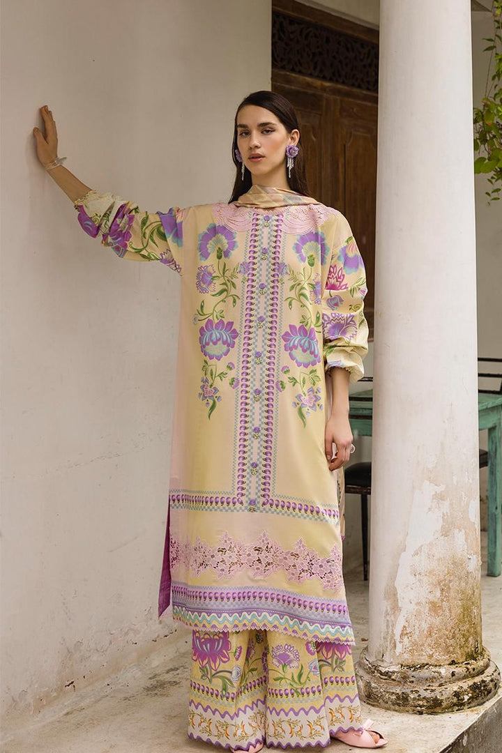 Mushq Lawn Suit-Yellow-Lawn-Chiffon-Aarasta