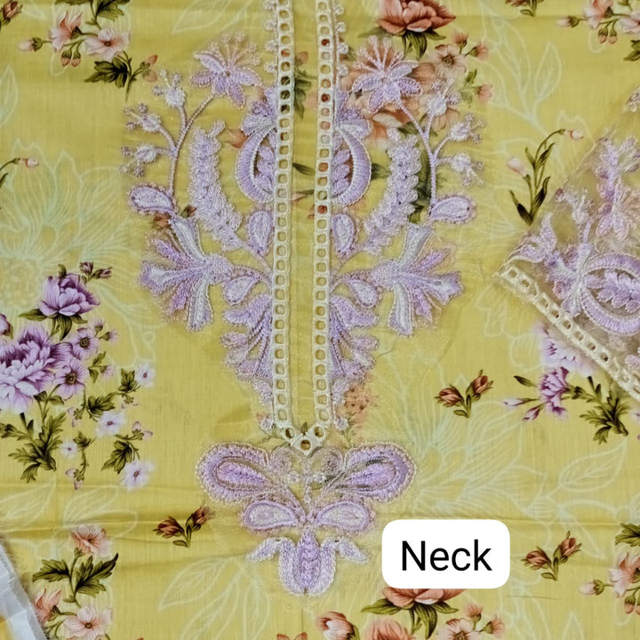 Nureh Lawn Suit-Aarasta