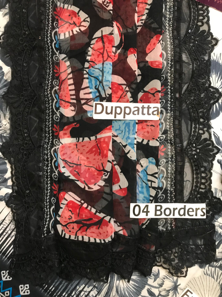 Nureh Lawn Suit-Aarasta